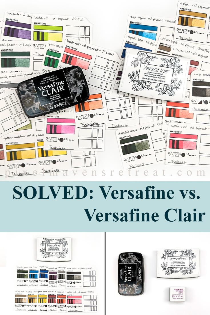 Ink Lab: The Difference Between VersaFine & VersaFine Clair