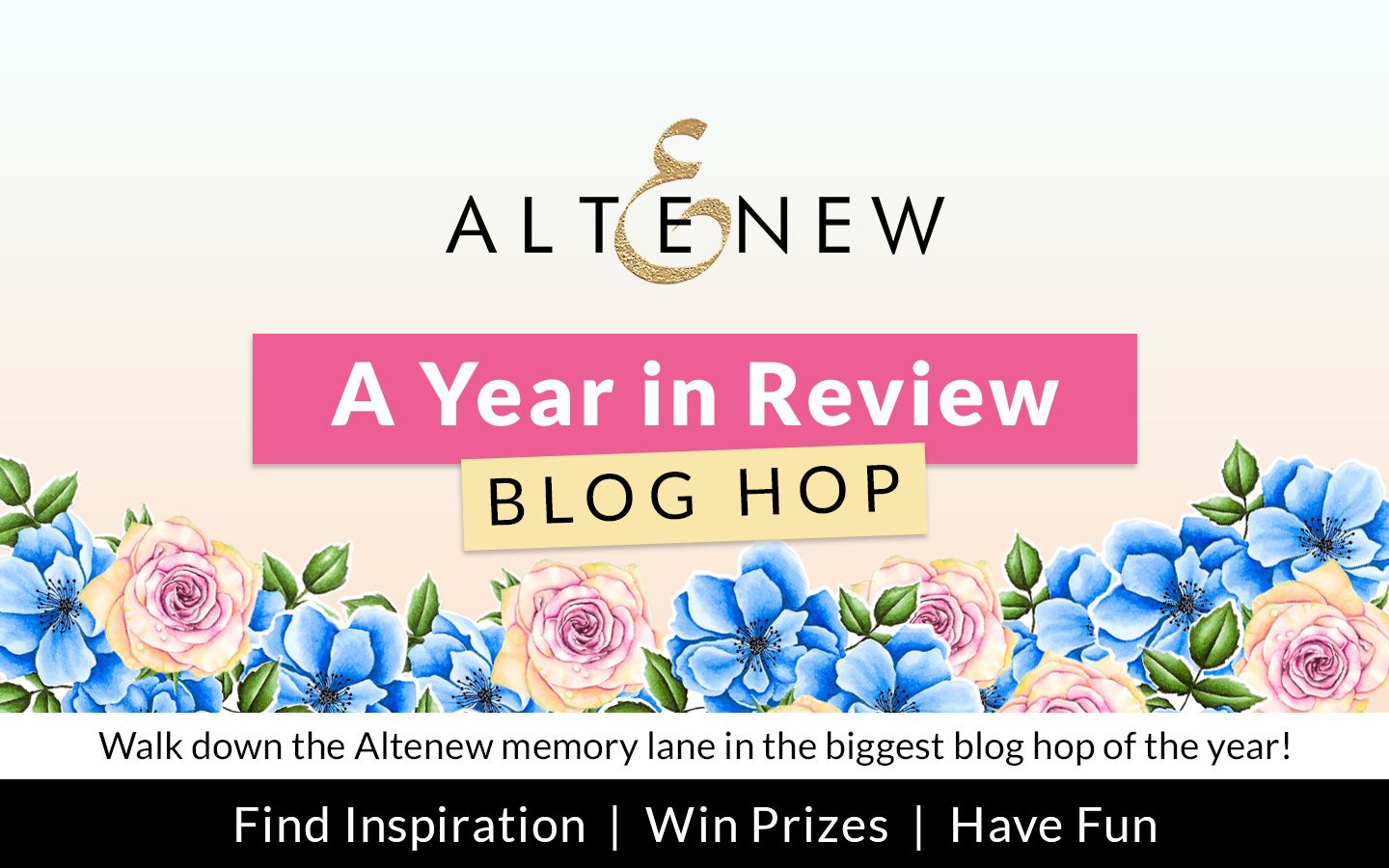 Altenew: A Year In Review Blog Hop + Giveaway