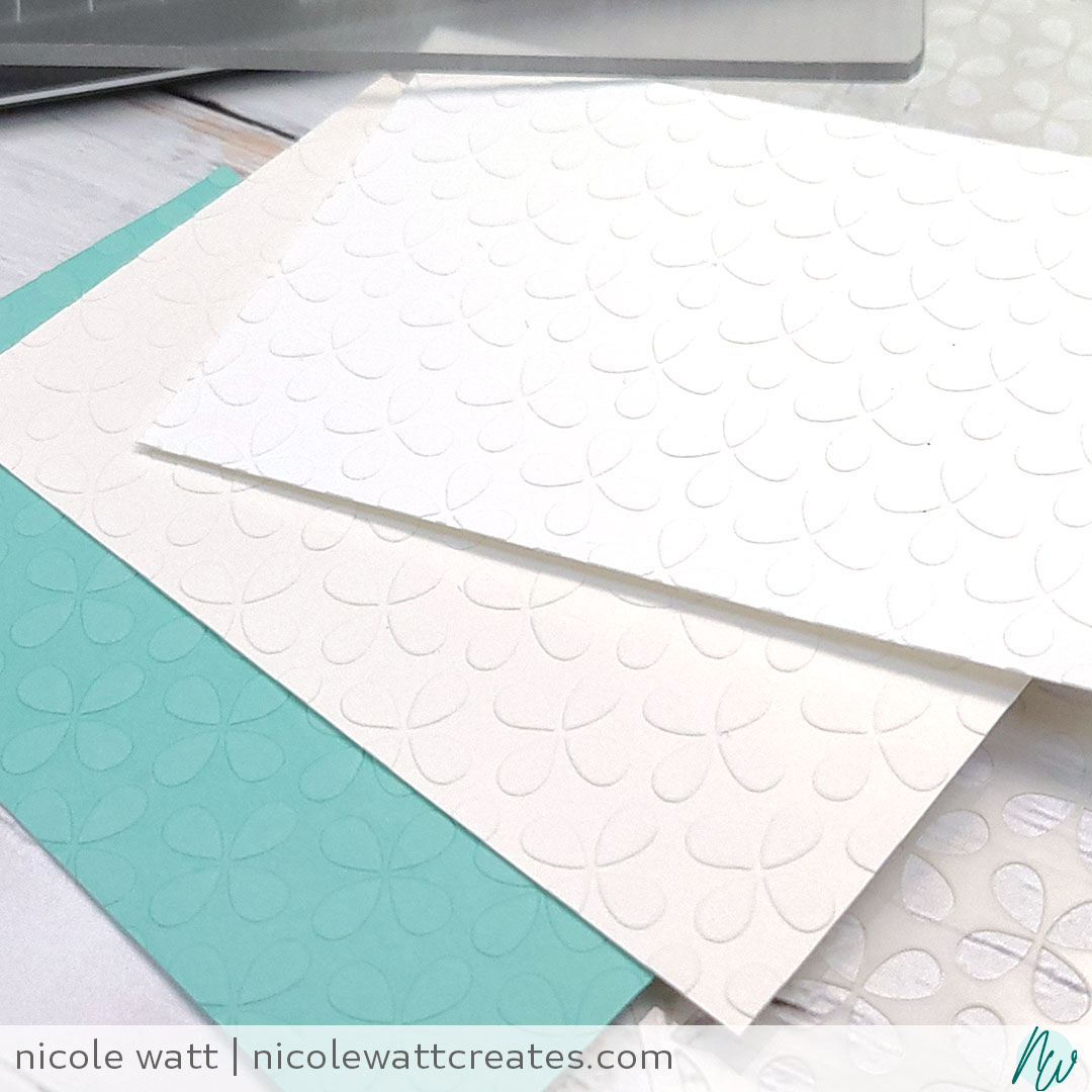 How To Dry Embossing With Stencils